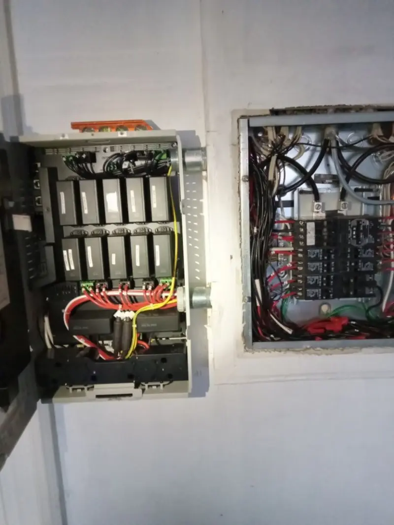 Electrical panel upgrade completed for Commercial Electrician Services in Steger